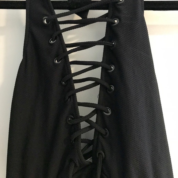 NWT Lace-up One Piece - Picture 3 of 4